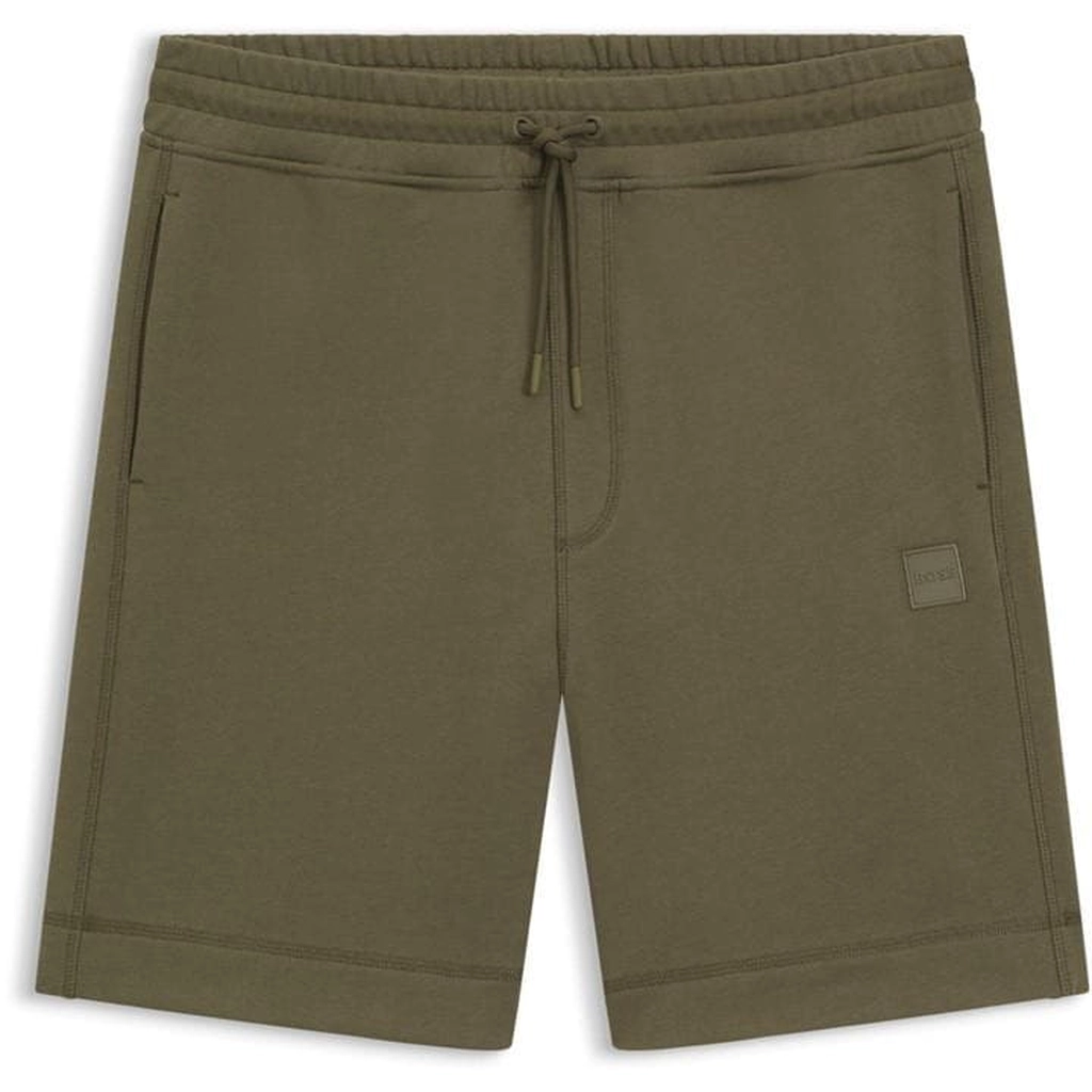 Hugo Boss Men's Jogger Fleece Shorts - Green